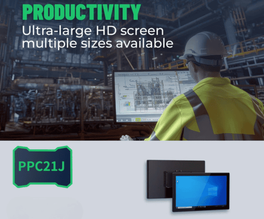 Embedded Touch Panel PC for Industrial Applications