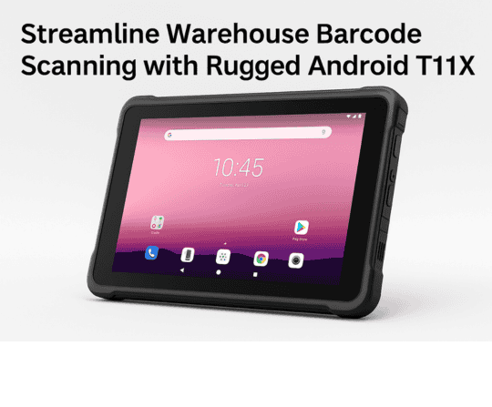 Warehouse Barcode Scanning with a Rugged Android Tablet