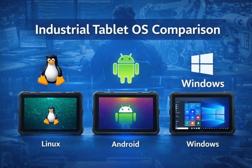 Industrial Tablet OS Comparison: Linux vs Android vs Windows