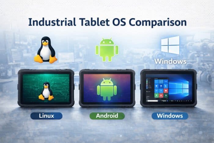 Android Tablet Operating System Industrial Tablet OS Comparison: Linux vs Android vs Windows