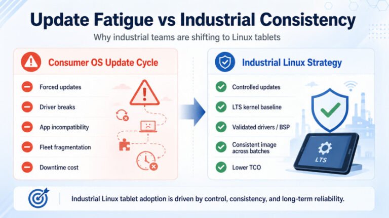 Why Industrial Teams Prefer Linux Tablets for Reliability